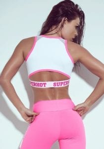 SUPERHOT Sexy Workout Tops Sports Bra TOP741 ABS