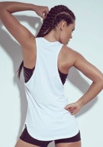 SUPERHOT Sexy Workout Tops Cute Blouse BL773 Getting Stronger