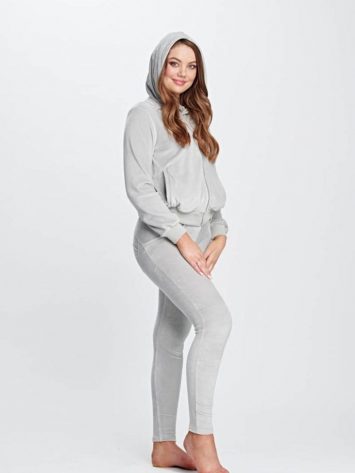 FREDDY WR.UP Chenille Tracksuit with with a hood S9WTRK6-Gray
