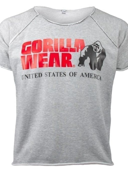 Gorilla Wear Classic Work Out Top - gray