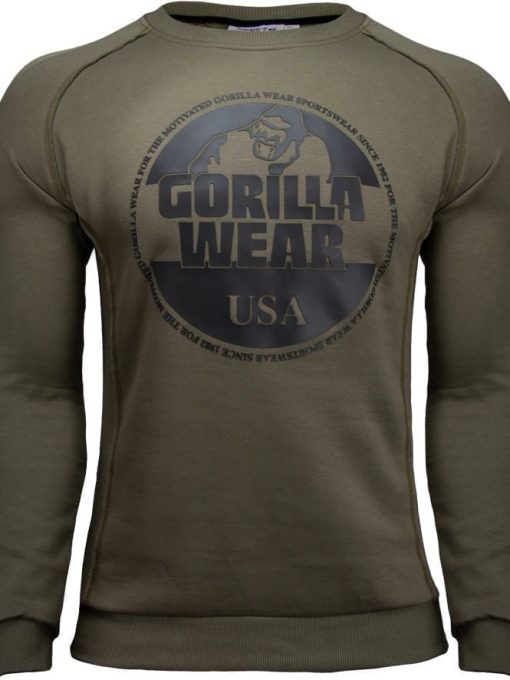 Gorilla Wear Bloomington Crewneck Sweatshirt - army green