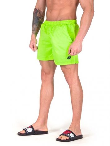 Gorilla Wear Miami Shorts – Neon Lime