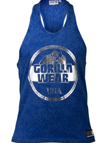 Gorilla Wear Mill Valley Tank Top – Blue