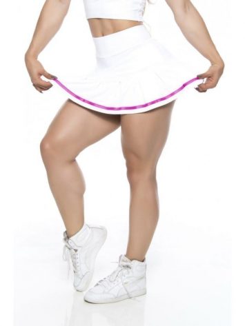 BFB Activewear Skort Juju Short Skirt – White