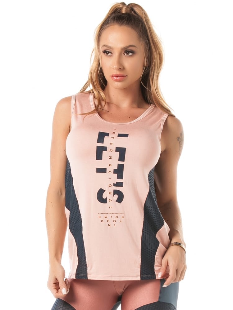 Let’s Gym Fitness Blouse In Your Prime – rose