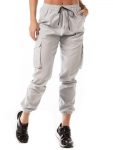 Let's Gym Jogger Cargo Style Pants - Grey