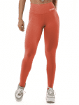 Let's Gym Activewear Push Up Leggings - Coral Red
