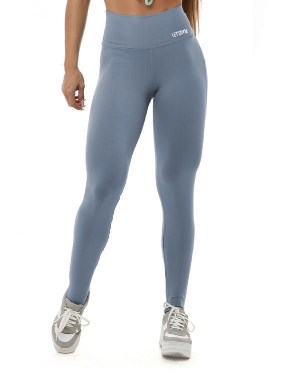 Let's Gym Activewear Push Up Leggings - Blue