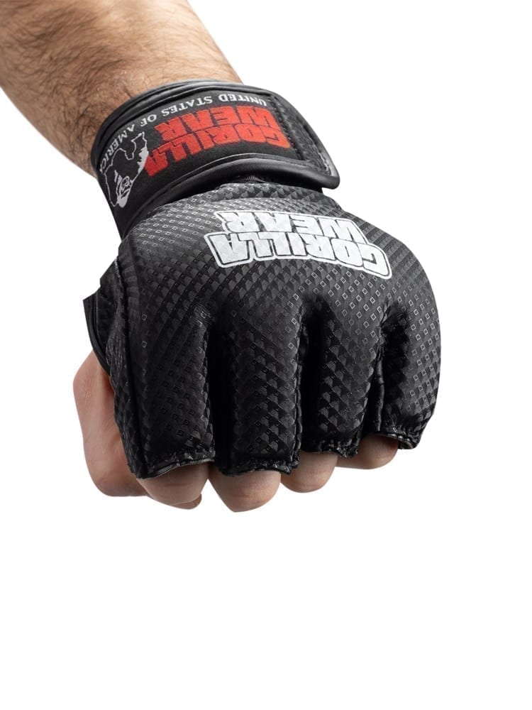 Gorilla Wear Berea MMA Gloves (w/o thumb) – Black