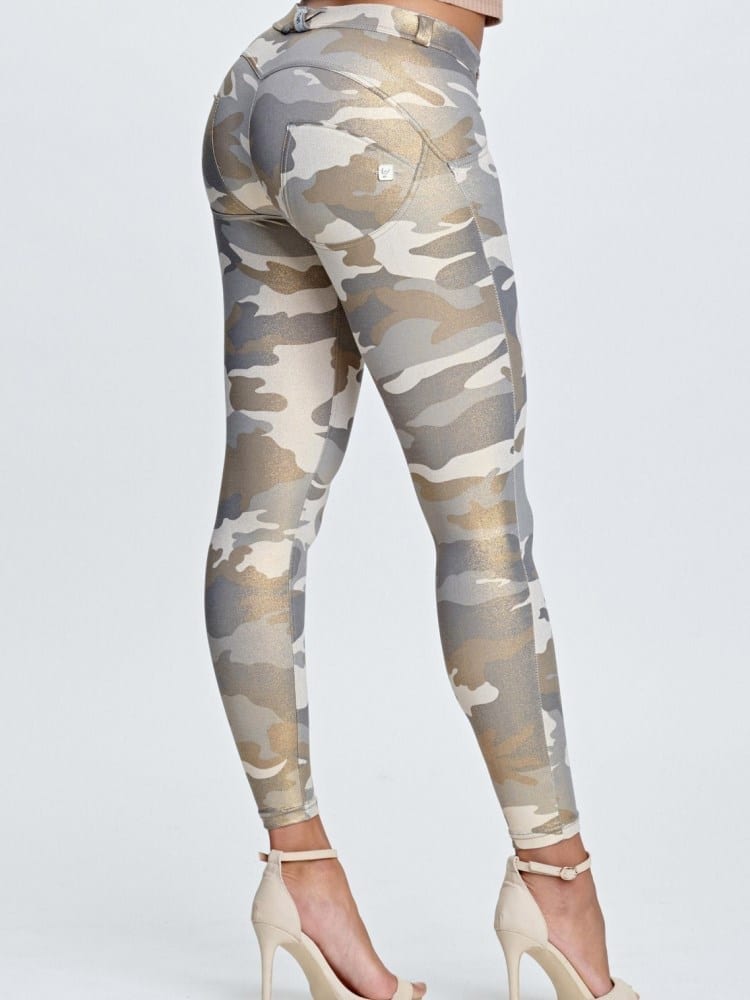 fFreddy Ankle-Length Regular-Rise WR.UP® Super Skinny Trousers WRUP4RS922- Camouflage