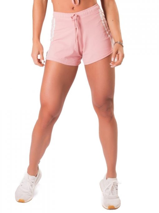 Let's Gym Fitness New Trip Summer Love Shorts - Rose