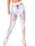 Let's Gym Hot Pants Botanical Jacquard Shorts - White