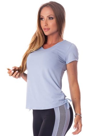 Let’s Gym Fitness Blousa Soft Dry Top – Blue