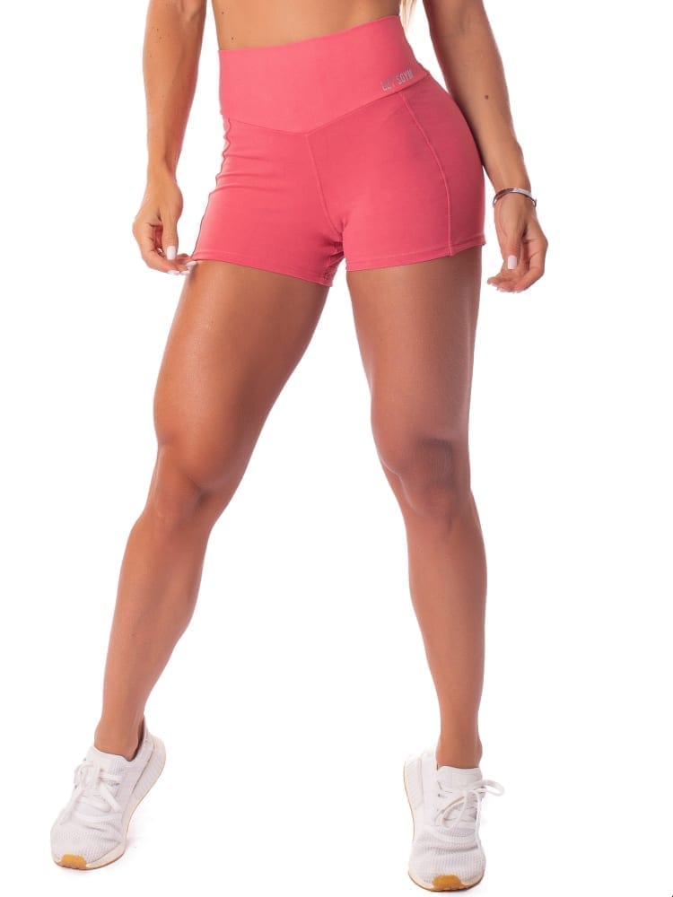 Let's Gym Fitness Energetic Shorts - Guava Pink