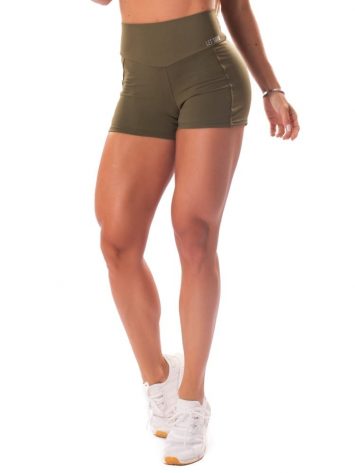 Let’s Gym Fitness Energetic Shorts – Military Green