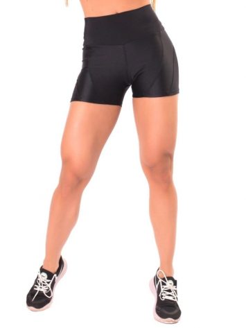 Let’s Gym Fitness Active Shite Shorts – Black