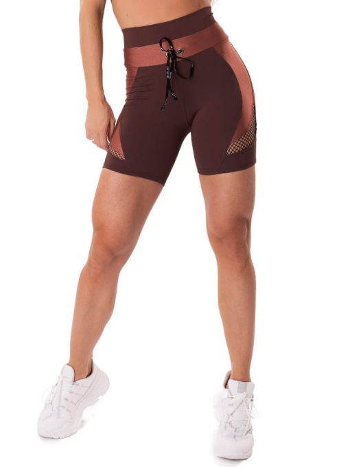 Let's Gym Fitness Intense Woman Shorts - Coffee