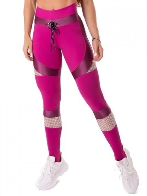 Let's Gym Fitness Intense Woman Leggings - Pink