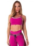 Lets Gym Fitness Intense Woman Sports Bra Top - Pink