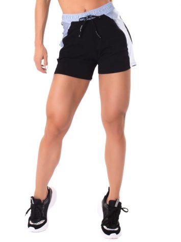 Let’s Gym Fitness Sweet Glow Shorts – Black/Blue