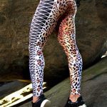 DYNAMITE BRAZIL Leggings Jaguar Fitness - Animal Print