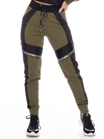 Let’s Gym Fitness Revolution Jogger Pants – Military Green