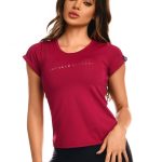 Lets Gym Fitness Must Have T-shirt - Burgundy
